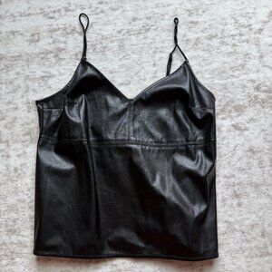 Abercrombie & Fitch Faux Leather Tank Top – Size S